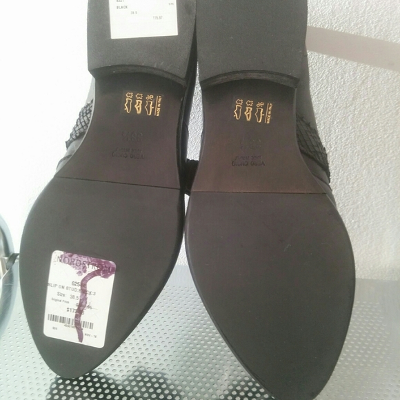 Women's Size  38.5 EU,  KBR Black Genuine Leather - Picture 6 of 14